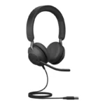 Jabra Evolve2 40 SE Stereo Wired On-Ear Headset