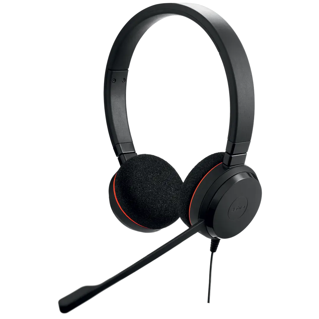 Jabra Evolve 20 Wired Office Headset Black (5707055043031) Jabra Evolve 20 Wired Office Headset Black (5707055043031)