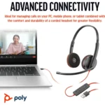 Poly Blackwire 3220 Stereo
