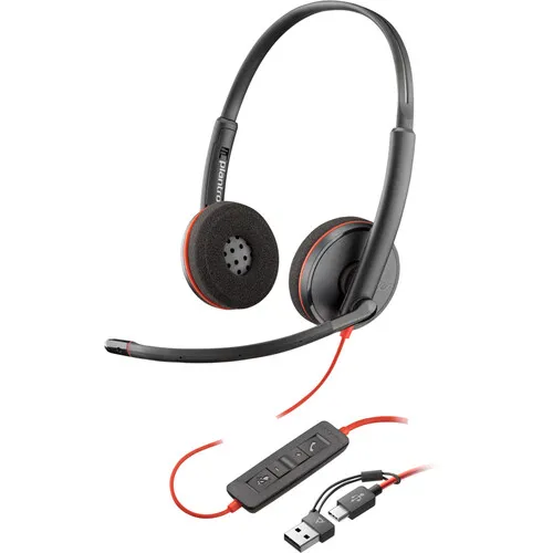 Poly Blackwire 3220 Stereo