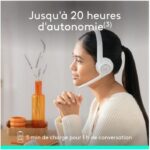 ⁦Logitech ZONE 300 Noise-Cancelling Bluetooth Headset -Off White⁩ - الصورة ⁦6⁩