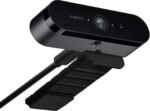 Logitech Brio Premium 4K Webcam- Black (open box) - Image 5