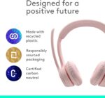 ⁦Logitech ZONE 300 Noise-Cancelling Bluetooth Headset -Rose⁩ - الصورة ⁦4⁩
