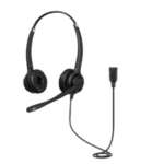 Axtel Elite HD voice MS duo NC USB-A, wired Headset with microphone for landline to call (AXH-EHDMSD) - Image 4