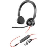 Poly blackwire 3325 stereo USB/AUX