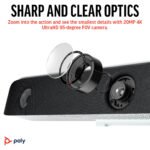 Poly Studio X52 Video Conferencing Soundbar w/ TC10 Video Conferencing Touch Panel (7200-88085-102/8D8L1AA#ABU)