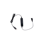 Axtel QD/USB A80 UC USB-A cord w Volume & Call Control (A80)