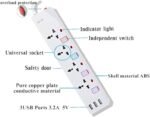 SIA 3 USB Auto Max 3.4A 4 Power Sockets - SI-PS002W - Image 3