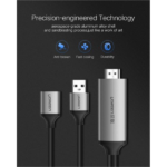 UGREEN 50291 CM151 USB to HDMI Digital AV 60Hz 1080P Cable -Space Grey - Image 3