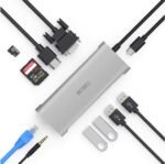 WIWU Alpha 12in1 Aluminum Alloy TYPE C Hub Gray - Image 6