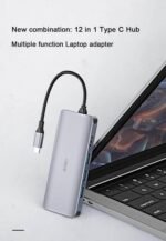 WIWU Alpha 12in1 Aluminum Alloy TYPE C Hub Gray - Image 2