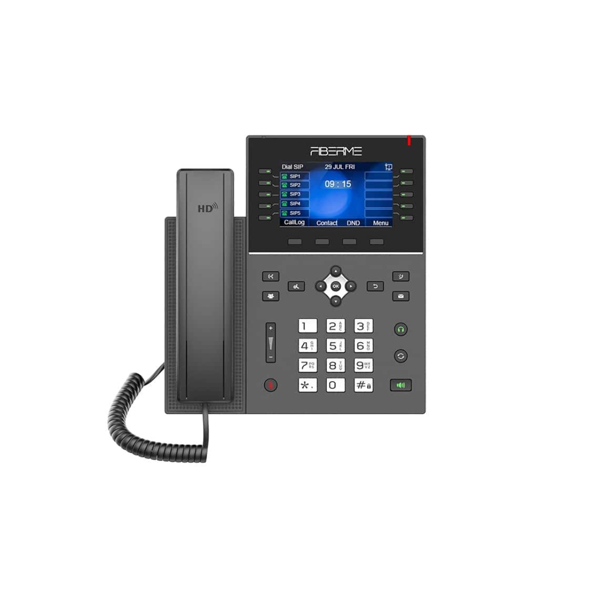 Fiberme (1) FiberMe FAP2760 Enterprise IP Phone, 20 SIP Accounts, without PSU - Image 1