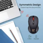 Redragon Mouse Wirless BM-2638L Black - Image 2
