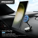 Rockrose 360° Rotatable&FoldableCenter Console Magnetic Phone Holder - Image 5