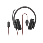 Hama HS-USB400 PC Office Headset, Stereo, black- Cable 2M - Image 3