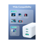RAVPower- RP-PC172 Wall Charger3Out 1 USBA-2 TYPEC 65W - Image 5