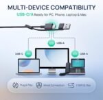 Yealink Wired Headset UH46 Mono USB-C/A - Teams - Image 4
