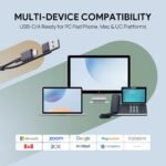 Yealink Wired Headset UH46 Dual USB-C/A - Teams - Image 7