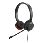 Jabra Evolve 30 II, USB C/A Stereo MS Duo Wired Headset